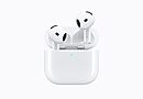 AirPods 5 mit Ladecase – offizielles Produktbild von Apple