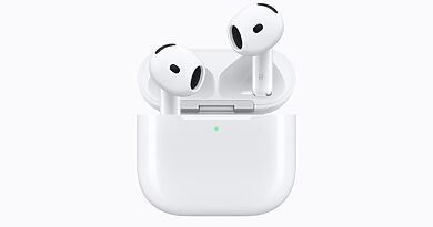 AirPods 5 mit Ladecase – offizielles Produktbild von Apple
