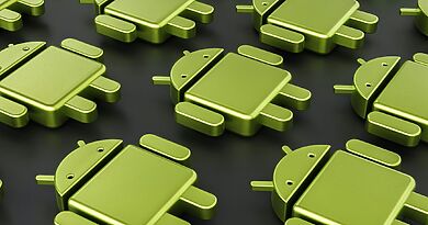Android-Figuren als Symbol für die neue Entwickler-Verifizierung