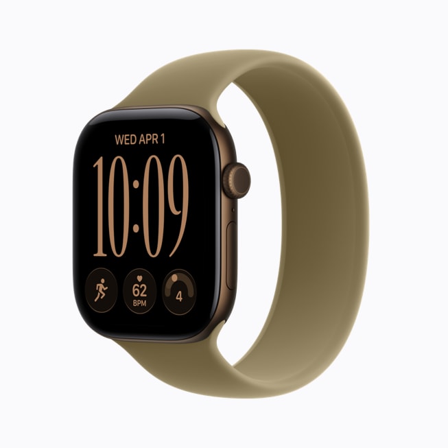 Apple Watch Series 12 in Dark Bronze – offizielles Apple-Newsroom-Bild