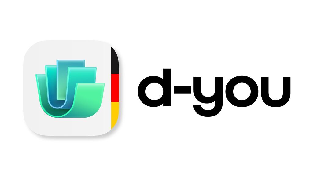 Logo und Darstellung der deutschen EUDI-Wallet d-you