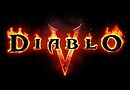 Offizielles Logo von Diablo V auf dunklem Hintergrund