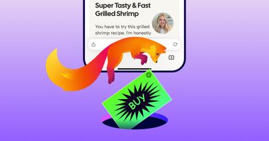 Firefox für iOS mit aktiviertem Werbeblocker – offizielles Mozilla-Blogmotiv