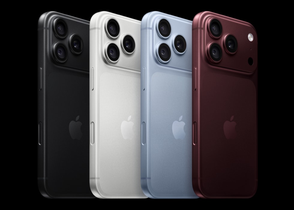 Apple iPhone 18 Pro in den verfügbaren Farbvarianten