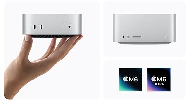 Mac mini mit M6 und Mac Studio mit M5 Ultra