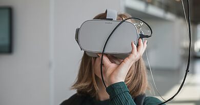 VR-Brille als Symbolbild für Meta VR Glasses