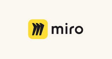 Miro Logo auf hellem Hintergrund