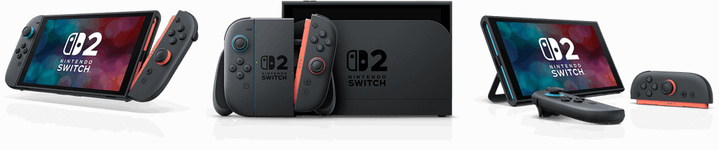 Nintendo Switch 2 – offizielles Nintendo-Hardwaremotiv