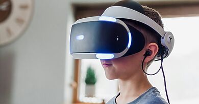 VR-Headset als Symbolbild für Steam Frame