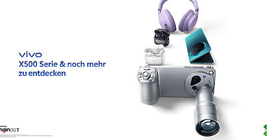 vivo X500 Serie und neue Geräte in der offiziellen Presseabbildung
