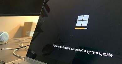 Laptop als Symbolbild für Windows-Update-Problembehandlung