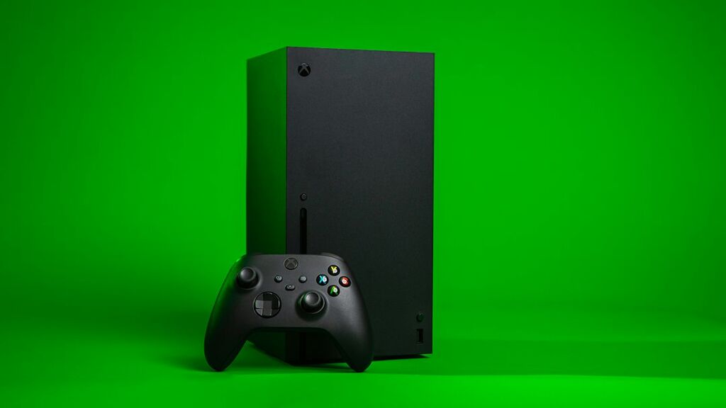 Xbox-Konsole mit Controller als Symbol für Microsofts Xbox-Umbau