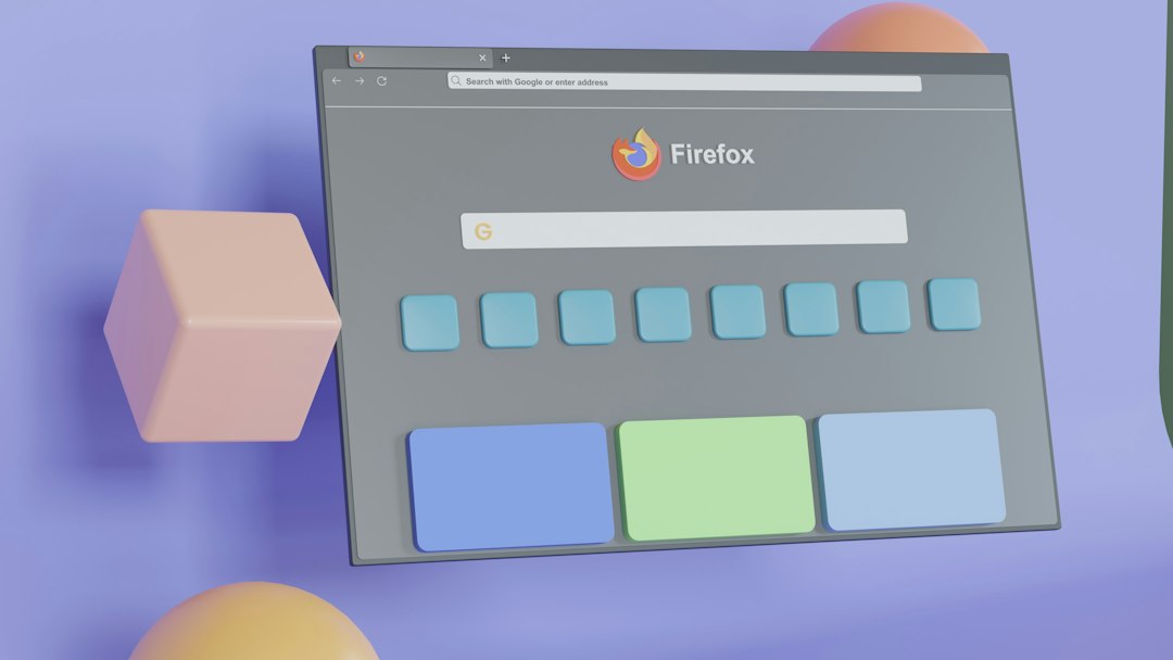Browser-Oberfläche als Symbol für das Firefox-Redesign