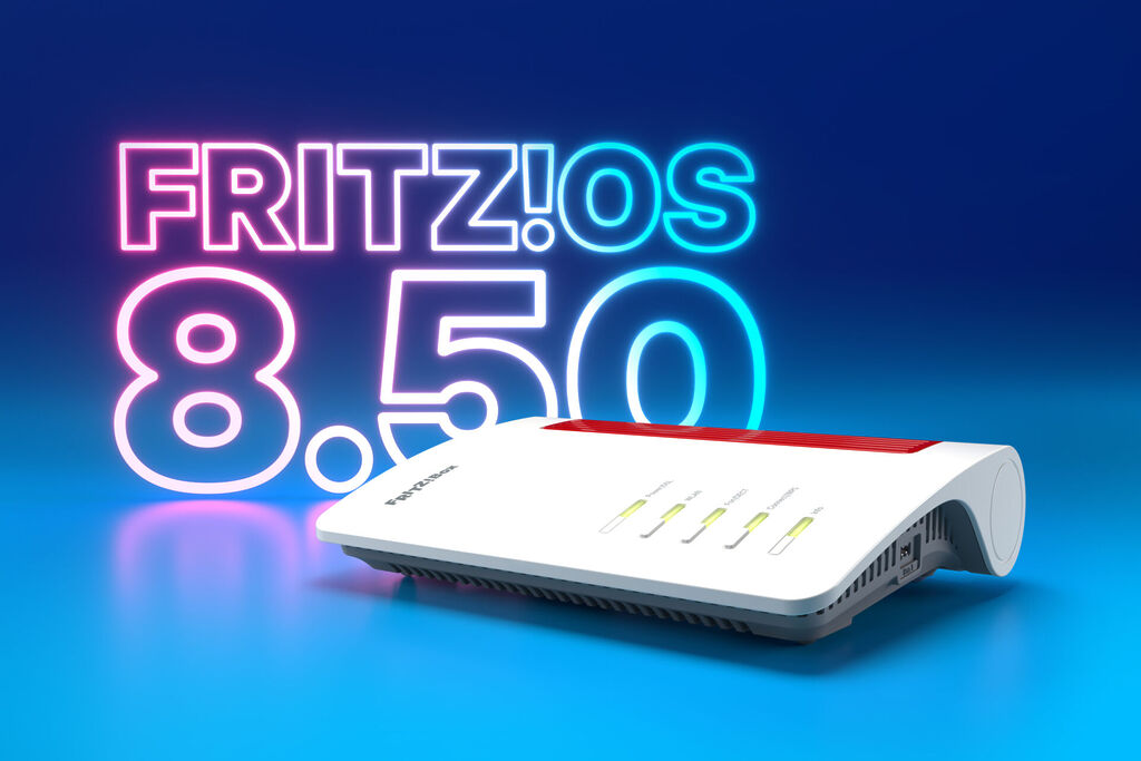 FRITZ!OS 8.50 und WLAN-Router – Beitragsbild