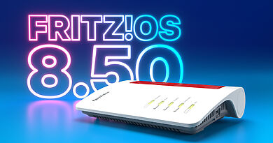 FRITZ!OS 8.50 und WLAN-Router – Beitragsbild