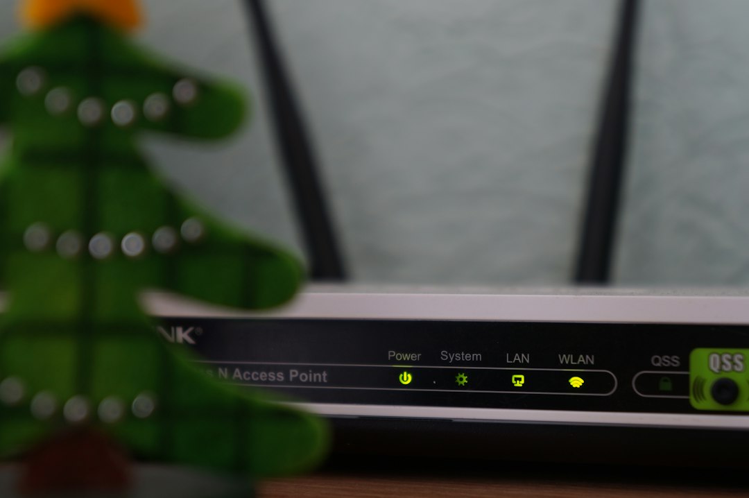 WLAN-Router als Symbol für den lokalen Netzwerkzugang