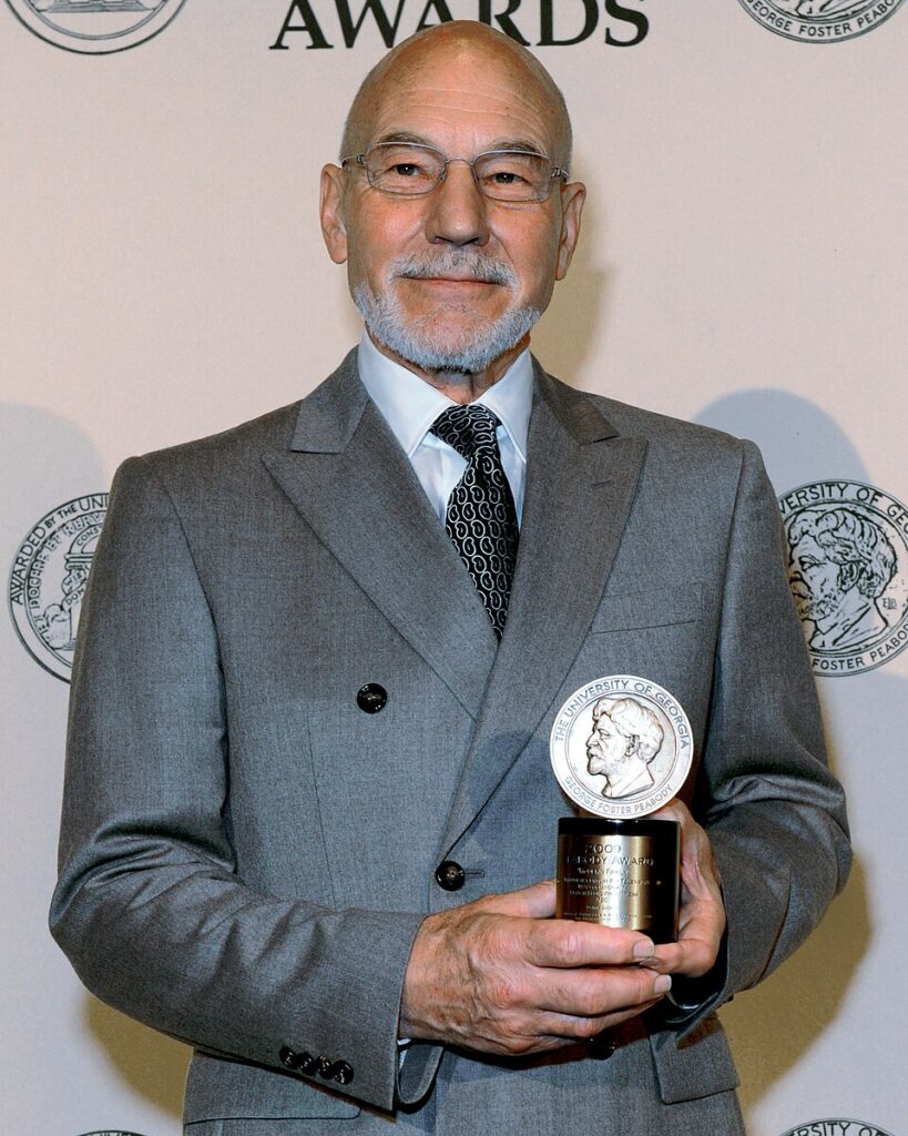 Sir Patrick Stewart bei den Peabody Awards 2012